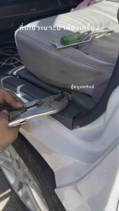 ที่เกี่ยวเบาะฝาห้องเครื่องรถตู้ สแตนเลส แข็งแรง งานเลส งานไดร์แท้ (มีบูทแต่งแยกขาย) ใช้ได้กับรถตู้ คอมมูเตอร์ ไฮเอ็ด เวนจูรี่