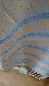 Cantik Tumtuman kristal kain tenun tanpa sambung/ songket pengantin / suhut