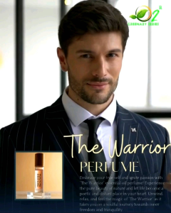 "Relax and Unwind with 〖The Warrior 〗: A Powerful EDP Essential Oil Perfume"
