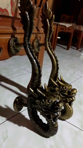 handle pintu model naga antik gagang pintu rumah mewah motif naga