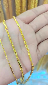 Kalung medan balok 91 45cm | kalung koin kuning 91 | perhiasan kalung dewasa
