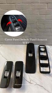 Panel Armrest Cover Panel Switch Carbon Honda WRV