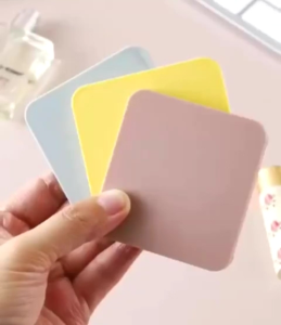 CKM8080 CERMIN KACA LIPAT MINI 2 SISI | CERMIN LIPAT 2 SISI PERSEGI POLOS KACA RIAS| KACA LIPAT KOSMETIK