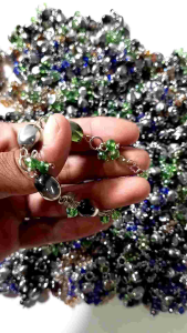 Gelang kristal batu giok tidak berubah warna anti karat