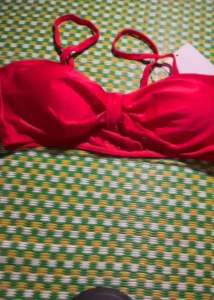 Bộ bikini 3 chi tiết với họa tiết nơ mẫu mới hè 2026