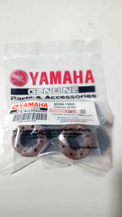 {KZ}Yamaha Genuine Rubber bushing engine bushing for(NMAX,V1,V2/AEROX,V1, V2)1set from indonesia
