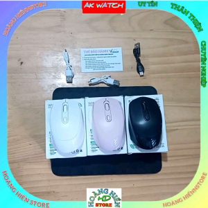 Chuột không dây ViSmart 2.4Ghz có Bluetooth sử dụng pin sạc dùng được cho cả máy tính và điện thoại