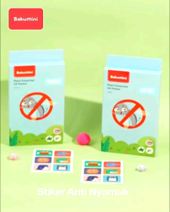 Sakumini Mosquito Repellent Patch Sticker Anti Nyamuk Bayi Anak