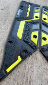 -SALMARY- Karpet Motor Aerox New Alpha 2025 Pijakan Kaki Aerox Turbo Karet Premium TEBAL Anti Licin