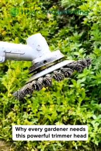 LI2 Mata Pisau Potong Rumput 8 Inch dan 6 inch Model Bulat Kawat Baja Untuk Mesin Pemotong Membersihkan Tanaman Liar