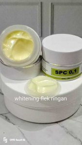 Cream malam whitening flek ringan expres
