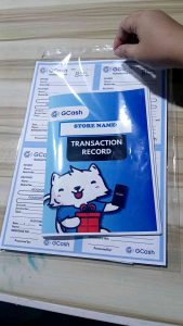 GCASH BOOKLET AND MAYA BOOKLET A5 SIZE WITH FREE TRANSACTION SLIP