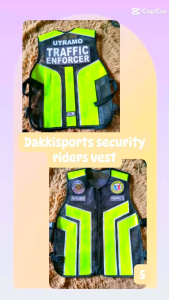 Dakkisports Reflectorized Rider Vest
