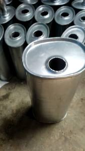 Tabung knalpot Tengah Standar pick Up Ts120 SS ukuran Barang sesuai aslinya