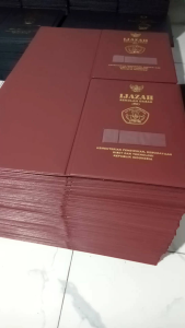Sampul Ijazah SD || Map Ijazah Sekolah Dasar. Isi 4 Lembar (Umum)
