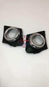 Cover Ring Chrome Foglamp Mitsubishi Triton 2015 2016 2017 2018 HARGA SUDAH SET