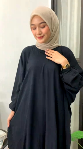 KAFTAN POLOS KAFTAN UNIQUE BAHAN RAYON ADEM TEBAL bisa COD BUSUI RESLETING