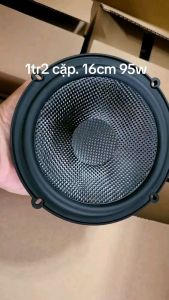 Cặp loa csq605 95w 16cm màng cacbon hay mạnh. Giá 2 cái
