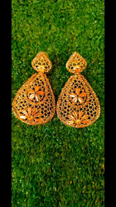 Fancy Stone Earring