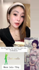 CHATRINE SLIMMING PELUNTUR LEMAK 5-8Kg (1 Botol) ORIGINAL