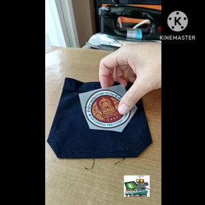 แผ่นรีดติดเสื้อ โลโก้ อวท สอศ ขนาด 7ซม.