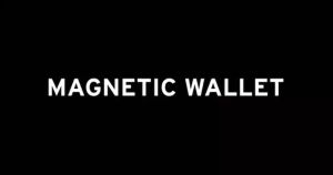 Uag Magnetic Wallet with Stand - Protect up to 3 Cards RFID Block - Black/Titanium