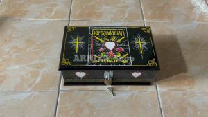 Kotak Mori Psht Murah Motif Ukir Salib NON MUSLIM Dari Kayu Jati (FREE UKIR NAMA)