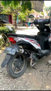 KNALPOT Fullsistem SAMLONG Black Coating MLOES Inlet 38 MM Tipe Drag Beat Aerox Vario N Max DLL