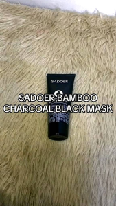 SADOER BLACKMASK CHORCOAL || Masker Komedo Wajah