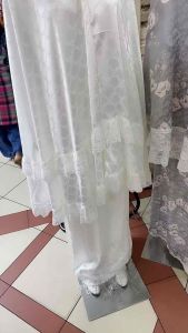 mukena dewasa sutra jaguar renda tile rampelmukena sutra kd full renda MEWAH MUKENA SUTRA / MUKENA BAGUS