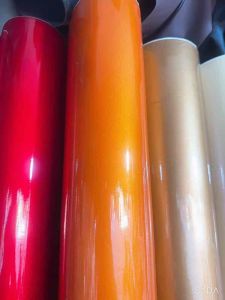 [ Hoả Tốc ] Decal màu cam bóng 3 lớp cao cấp Dán đổi màu xe máy