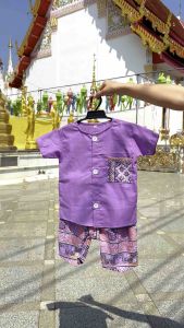 🚙ร้านส่งไว⚡️ชุดเด็กไทยประยุกต์ 📌มีลายเยอะ📍📌