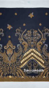 Kain Batik - Motif Burung SOGAN Jawa Modern Spesial Ukuran Lebih Panjang v5