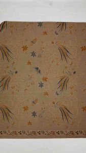 kain batik - Kualitas Ekspor Motif Batik Burung Kupu Bunga Elegan V15 (Coksu)
