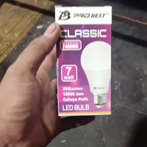 Lampu LED Tahan Lama: Mengenal Probest 7 Watt