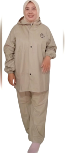 JAS HUJAN setelan  PRIA DAN WANITA BAHAN PVC 025 UK M-L-XL-XXL