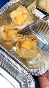 Alumunium Foil BX 2551 Isi 100 Pcs (Plus Tutup & Tanpa Tutup)