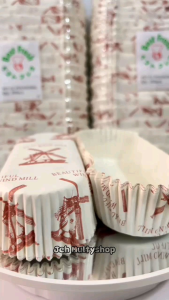 Paper cup case Oval/cup roti (Windmill) isi 200 pcs