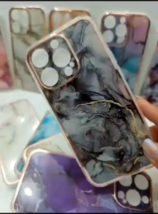 Casing Marble Chrome Oppo Reno 8T 4G / Reno 5 / Reno 6 4G / Reno 7 4G / Reno 8 4G / Reno 7Z / Reno 8Z / Reno 8T 5G / Reno 10- Casing Marble Chrome