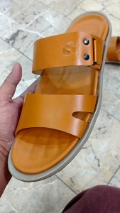 SANDAL PRIA atasan kulit insol kulit terbaru/terlaris