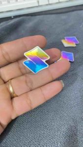 tem Chữ S logo kiểu suzuki dán cho satria - raider