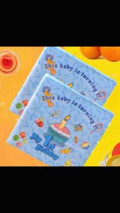 Party Napkin Serviette Paper Disposable Colour Graphic Happy Birthday Party Print [NSP068]