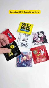 Combo 50-100 KHĂN GIẤY ƯỚT Hình Troll Du Lịch Khăn Ướt Nhiều Hoạ Tiết Nhỏ Gọn Tiện Lợi