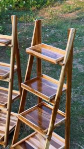 เคลือบเงา 4ชั้น ไม้สัก ขนาด 32*100 สีอื่น สอบถามทางแชท