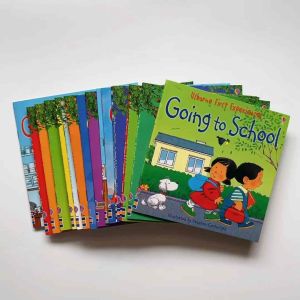 20ชิ้น/เซ็ต15X15ซม Usborne Farmyard Tales Series 20 Books Set Ages:2-6