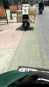 BRONJONG MOTOR TAS OBROK MOTOR JENIS BAHAN NILON UKURAN JUMBO