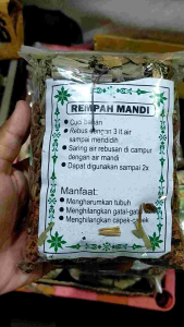 Rempah mandi - rempah spa - timung spa - mandi uap