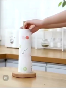 Tissue Roll Motif Dapur Penyerap Minyak Bisa Di Cuci Serbaguna 25x20cm 1Roll Isi 50Lembar