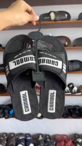 รองเท้าแตะ GAMBOL (แกมโบล) gambol รุ่น GM 13016 สีดํา/แดง ผลิตจาก GBOLD Technology คุณภาพมาตรฐานของแกมโบล นุ่ม เบา สบายเท้า 100%