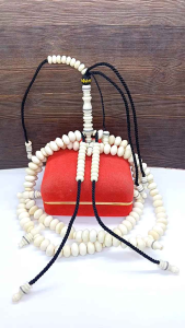 Tasbih Tijani Tulang Kerbau Full Benang Rajut A545